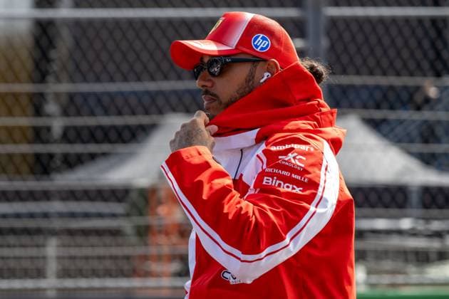Lewis Hamilton 44, Scuderia Ferrari HPFahrerparade, Grosser Preis von Netherlands, Motorsport, Herren, Formel 1, 23.08.2026 Zandvoort Niederlande Niederlande *** Lewis Hamilton 44, Scuderia Ferrari HP Driver Parade, Dutch Grand Prix, Motorsports, Men, Formula 1, August 23, 2026, Zandvoort, Netherlands, Netherlands Copyright: xkolbert-press MartinxWdziecznyx