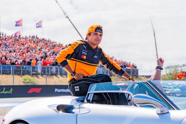 FIA Formula 1 World Championship, WM, Weltmeisterschaft Dutch Grand Prix 2026 Zandvoort, 20.08.2026, Das Rennen, Grosser Preis Lando Norris *** FIA Formula 1 World Championship, 2026 Dutch Grand Prix at Zandvoort, August 20, 2026, The Race, Lando Norris s Grand Prix Copyright: xBahhoxKarax