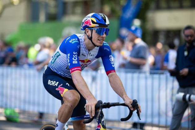 Lidl Deutschland Tour, Etappe 4, 23.08.2026 Danny van Poppel (NED, Red Bull - BORA - hansgrohe) Heilbronn Germany *** Lidl Germany Tour, Stage 4, August 23, 2026 Danny van Poppel (NED), Red Bull BORA hansgrohe, Heilbronn, Germany Copyright: xCarlaxHilgerx