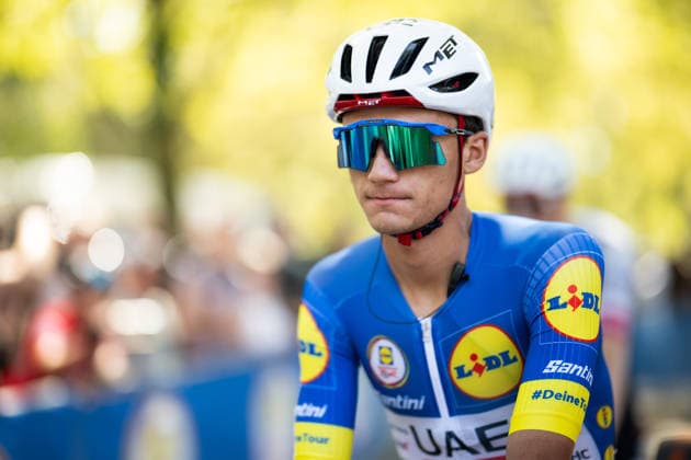 Lidl Deutschland Tour, Etappe 4, 23.08.2026 Isaac del Toro (MEX, UAE Team Emirates - XRG) Heilbronn Germany *** Lidl Germany Tour, Stage 4, August 23, 2026 Isaac del Toro (MEX), UAE Team Emirates (XRG), Heilbronn, Germany Copyright: xCarlaxHilgerx