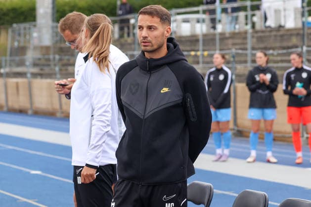 2026-08-23 ,FC Viktoria - SG 99 Andernach, Frauen, 2. Bundesliga, 3.Spieltag, Stadion Lichterfelde Cheftrainer Miren Catovic ( FC Viktoria ) Berlin Berlin Germany *** August 23, 2026, FC Viktoria SG 99 Andernach, Women s Team, 2. Bundesliga, Matchday 3, Lichterfelde Stadium, Head Coach Miren Catovic, FC Viktoria Berlin, Berlin, Germany