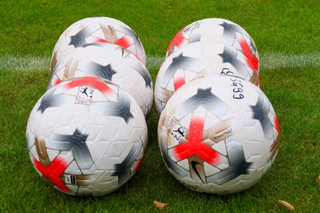 2026-08-23 ,FC Viktoria - SG 99 Andernach, Frauen, 2. Bundesliga, 3.Spieltag, Stadion Lichterfelde Spielbälle Berlin Berlin Germany *** August 23, 2026, FC Viktoria SG 99 Andernach, Women, 2. Bundesliga, Matchday 3, Lichterfelde Stadium, Match Balls, Berlin, Berlin, Germany