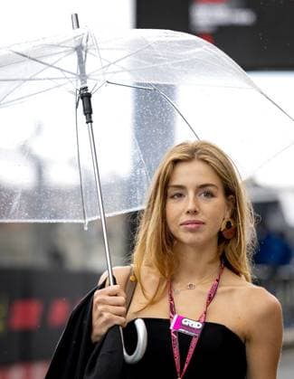 ZANDVOORT - Princess Alexia during the F1 Dutch Grand Prix at the Zandvoort Circuit. REMKO DE WAAL ANP xVIxANPxSportx xxANPxIVx 566100569 originalFilename: 566100569.jpg