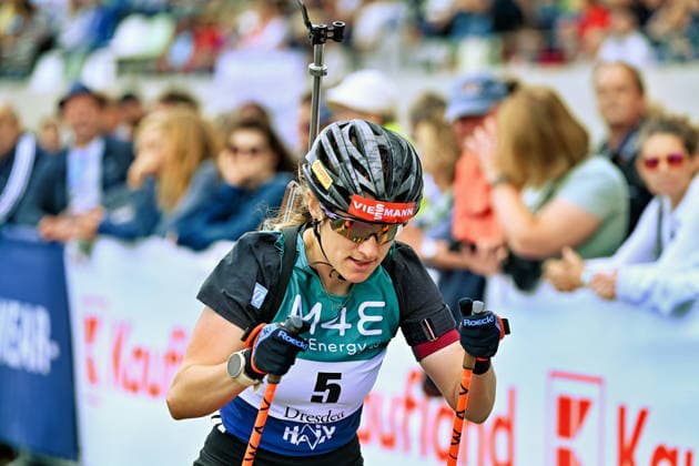 Janina Hettich-Walz (Deutschland) M4Energy City Biathlon Dresden 2026, 23.08.2026 M4Energy City Biathlon Dresden 2026, 23.08.2026 Dresden *** Janina Hettich Walz, Germany, M4Energy City Biathlon Dresden 2026, August 23, 2026, M4Energy City Biathlon Dresden 2026, August 23, 2026, Dresden Copyright: xEibner-Pressefoto xHoepnerx EP_PHR