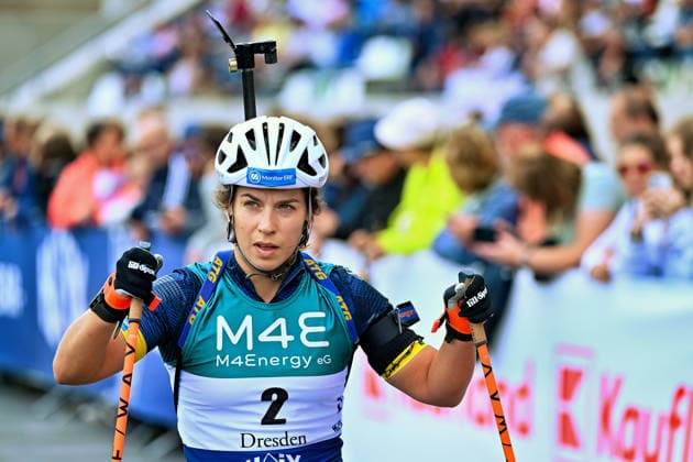 Anna Magnusson (Schweden) M4Energy City Biathlon Dresden 2026, 23.08.2026 M4Energy City Biathlon Dresden 2026, 23.08.2026 Dresden *** Anna Magnusson, Sweden, M4Energy City Biathlon Dresden 2026, August 23, 2026, M4Energy City Biathlon Dresden 2026, August 23, 2026, Dresden Copyright: xEibner-Pressefoto xHoepnerx EP_PHR