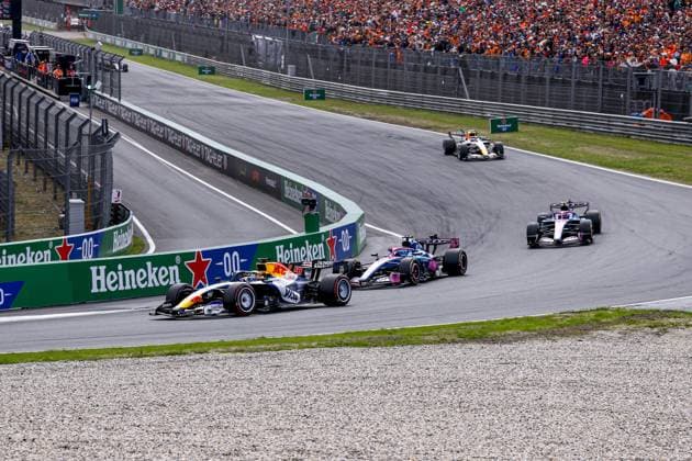 ZANDVOORT - Arvid Lindblad from Great Britain and driver for Visa Cash App Racing Bulls Formula 1 Team, Pierre Gasly from France and driver for BWT Alpine Formula 1 Team, Franco Colapinto from Argentina and driver for BWT Alpine Formula 1 Team during the Formula 1 Heineken Dutch Grand Prix at Circuit Zandvoort on August 23, 2026 in Zandvoort, Netherlands. MARCEL TER BALS ANP xVIxANPxSportx xMarcelxterxBalsxIVx 566101784 originalFilename: 566101784.jpg