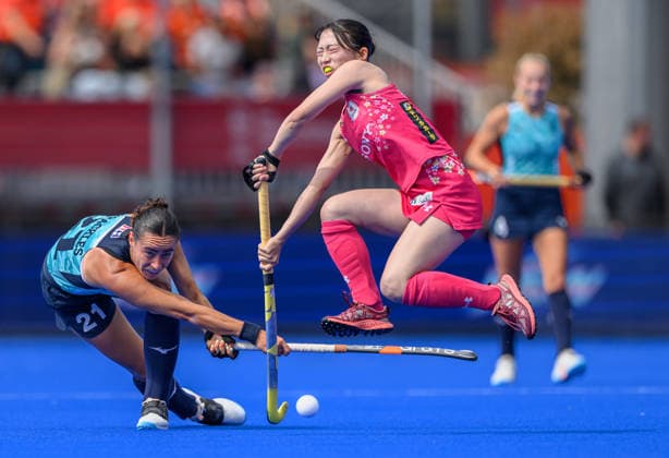 Day Nine Fiona Crackles during the match Japan in the 2026 FIH Hockey World Cup at Wagener Stadium, Amstelveen 23 08 2026 UK Newspapers OUT Copyright: xGraemexWilcocksonx FIL-23821-0029