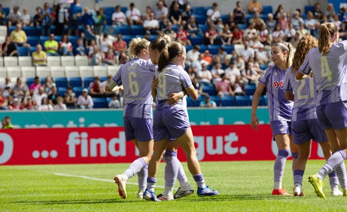 23.08.26 Frauen TSG 1899 Hoffenheim - VfB Stuttgart Deutschland, Stuttgart, 23.08.2026, Fussball, Frauen, Bundesliga, Saison 2026 2027, TSG 1899 Hoffenheim - VfB Stuttgart: Marie Steiner (TSG 1899 Hoffenheim); Jubel Tor 1:0 Steiner. *** August 23, 2026 Women s TSG 1899 Hoffenheim vs. VfB Stuttgart Germany, Stuttgart, August 23, 2026, Soccer, Women s, Bundesliga, 2026–2027 Season, TSG 1899 Hoffenheim vs. VfB Stuttgart Marie Steiner TSG 1899 Hoffenheim Celebrates Goal 1–0 Steiner