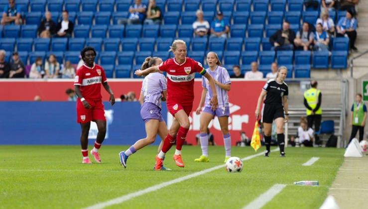 23.08.26 Frauen TSG 1899 Hoffenheim - VfB Stuttgart Deutschland, Stuttgart, 23.08.2026, Fussball, Frauen, Bundesliga, Saison 2026 2027, TSG 1899 Hoffenheim - VfB Stuttgart: Maximiliane Rall (VfB Stuttgart). *** August 23, 2026 Women s TSG 1899 Hoffenheim vs. VfB Stuttgart Germany, Stuttgart, August 23, 2026, Soccer, Women s, Bundesliga, 2026–2027 Season, TSG 1899 Hoffenheim vs. VfB Stuttgart, Maximiliane Rall, VfB Stuttgart