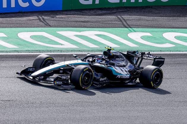ZANDVOORT - Andrea Kimi Antonelli from Italy and driver for Mercedes-AMG PETRONAS F1 Team during the Formula 1 Heineken Dutch Grand Prix at Circuit Zandvoort on August 23, 2026 in Zandvoort, the Netherlands. MARCEL TER BALS ANP xVIxANPxSportx xMarcelxterxBalsxIVx 566103386 originalFilename: 566103386.jpg