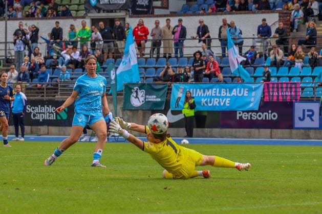 2026-08-23 ,FC Viktoria - SG 99 Andernach, Frauen, 2. Bundesliga, 3.Spieltag, Stadion Lichterfelde Elena Bläser (SG 99 Andernach, 01) wurde überwunden Berlin Berlin Germany *** August 23, 2026, FC Viktoria SG 99 Andernach, Women, 2nd Bundesliga, Matchday 3, Lichterfelde Stadium; Elena Bläser SG 99 Andernach, 1–0 victory over Berlin, Berlin, Germany