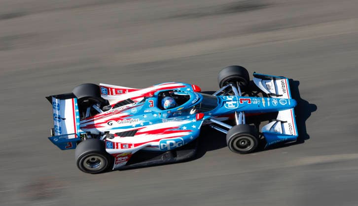 August 23, 2026: Scott McLaughlin, driver of the 3 Team Penske Chevrolet drives during warmup session for the NTT IndyCar, Indy Car, IRL, USA Series Freedom 250 on August 22, 2026 on the streets of Washington, DC. CSM INDY 2026: Freedom 250 Grand Prix AUG 23  - ZUMAc04_ 20260823_zma_c04_007 Copyright: xJustinxCooperx