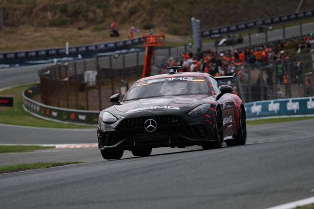 F1 - DUTCH GRAND PRIX 2026 Safety Car during the Formula 1 Dutch Grand Prix 2026, 12th round of the 2026 Formula One World Championship, WM, Weltmeisterschaft from August 21 to 23, 2026 on the Circuit Zandvoort, in Zandvoort, Netherlands - ZandvoortNetherlands  Copyright: xDPPIx