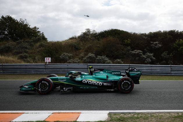 F1 - DUTCH GRAND PRIX 2026 14 ALONSO Fernando (spa), Aston Martin F1 Team AMR26, action during the Formula 1 Dutch Grand Prix 2026, 12th round of the 2026 Formula One World Championship, WM, Weltmeisterschaft from August 21 to 23, 2026 on the Circuit Zandvoort, in Zandvoort, Netherlands - ZandvoortNetherlands  Copyright: xDPPIx