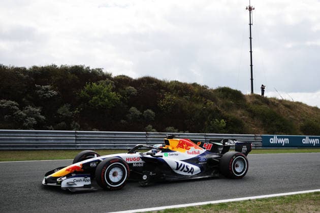 F1 - DUTCH GRAND PRIX 2026 41 LINDBLAD Arvid (gbr), Visa Cash App RB F1 Team VCARB03, action during the Formula 1 Dutch Grand Prix 2026, 12th round of the 2026 Formula One World Championship, WM, Weltmeisterschaft from August 21 to 23, 2026 on the Circuit Zandvoort, in Zandvoort, Netherlands - ZandvoortNetherlands  Copyright: xDPPIx