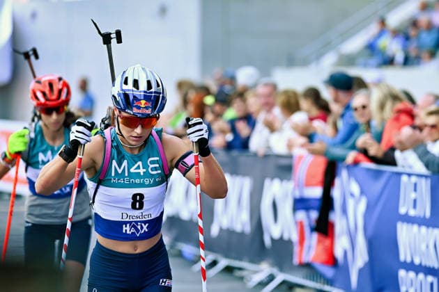 Anna Gandler (Oesterreich) M4Energy City Biathlon Dresden 2026, 23.08.2026 M4Energy City Biathlon Dresden 2026, 23.08.2026 Dresden *** Anna Gandler, Austria, M4Energy City Biathlon Dresden 2026, August 23, 2026, M4Energy City Biathlon Dresden 2026, August 23, 2026, Dresden Copyright: xEibner-Pressefoto xHoepnerx EP_PHR