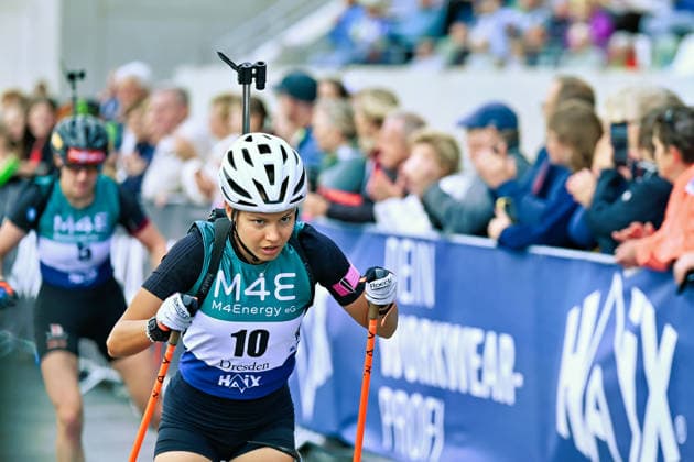Lora Hristova (Bulgarien) M4Energy City Biathlon Dresden 2026, 23.08.2026 M4Energy City Biathlon Dresden 2026, 23.08.2026 Dresden *** Lora Hristova, Bulgaria, M4Energy City Biathlon Dresden 2026, August 23, 2026, M4Energy City Biathlon Dresden 2026, August 23, 2026, Dresden Copyright: xEibner-Pressefoto xHoepnerx EP_PHR