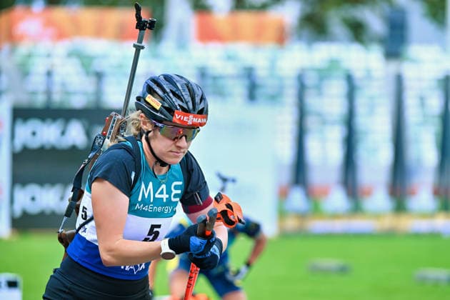 Janina Hettich-Walz (Deutschland) M4Energy City Biathlon Dresden 2026, 23.08.2026 M4Energy City Biathlon Dresden 2026, 23.08.2026 Dresden *** Janina Hettich Walz Germany M4Energy City Biathlon Dresden 2026, August 23, 2026 M4Energy City Biathlon Dresden 2026, August 23, 2026 Dresden Copyright: xEibner-Pressefoto xHoepnerx EP_PHR