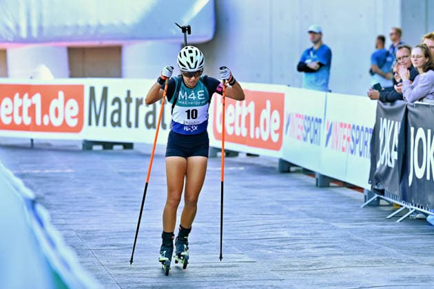 Lora Hristova (Bulgarien) M4Energy City Biathlon Dresden 2026, 23.08.2026 M4Energy City Biathlon Dresden 2026, 23.08.2026 Dresden *** Lora Hristova, Bulgaria, M4Energy City Biathlon Dresden 2026, August 23, 2026, M4Energy City Biathlon Dresden 2026, August 23, 2026, Dresden Copyright: xEibner-Pressefoto xHoepnerx EP_PHR