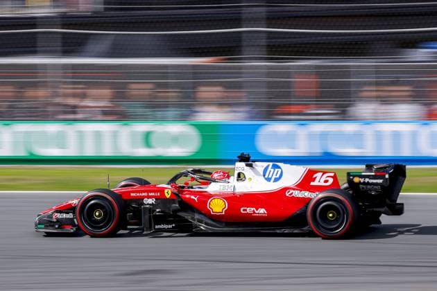 ZANDVOORT - Charles Leclerc from Monaco and driver for Scuderia Ferrari HP during the Formula 1 Heineken Dutch Grand Prix at Circuit Zandvoort on 23 August 2026 in Zandvoort, the Netherlands. MARCEL TER BALS ANP xVIxANPxSportx xMarcelxterxBalsxIVx 566106339 originalFilename: 566106339.jpg