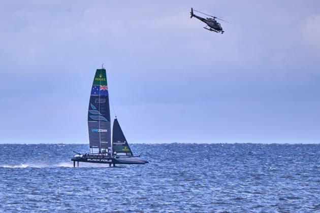 GER, Sail GP, Rockwool Germany Sail Grand Prix, Sassnitz, 22.-23.08.2026, Deutschland, Samstag, 23.08.2026, Renntag 2, BLACK FOILS - Sail GP Team - New Zealand; Driver - Peter Burling, GER, Sail GP, Rockwool Germany Sail Grand Prix, Sassnitz, 22.-23.08.2026, Deutschland, Samstag, 23.08.2026, Renntag 2, *** GER, Sail GP, Rockwool Germany Sail Grand Prix, Sassnitz, August 22–23, 2026, Germany, Saturday, August 23, 2026, Race Day 2, BLACK FOILS Sail GP Team New Zealand Driver Peter Burling, GER, Sail GP, Rockwool Germany Sail Grand Prix, Sassnitz, August 22–23, 2026, Germany, Saturday, August 23, 2026, Race Day 2, Copyright: xClaudiusxRauchx