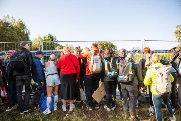 August 23, 2026, Leipzig, Saxony, Germany: LEIPZIG, GERMANY Ã¢â‚¬ AUGUST 23, 2026: Athletes compete in the inaugural IRONMAN 70.3 Leipzig in Leipzig, Germany, on August 23, 2026, marking the first edition of the middle-distance triathlon held in the city. More than 2,600 athletes from Germany and abroad took part in the event, which combines swimming, cycling and running, as spectators gathered along the course to watch the competition. Leipzig Germany - ZUMAq101 20260823_zna_q101_043 Copyright: xMariaxCastrox