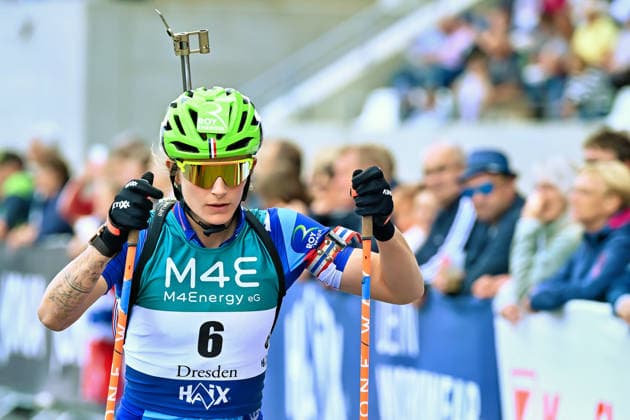Justine Braisaz-Bouchet (Frankreich) M4Energy City Biathlon Dresden 2026, 23.08.2026 M4Energy City Biathlon Dresden 2026, 23.08.2026 Dresden *** Justine Braisaz Bouchet, France, M4Energy City Biathlon Dresden 2026, August 23, 2026, M4Energy City Biathlon Dresden 2026, August 23, 2026, Dresden Copyright: xEibner-Pressefoto xHoepnerx EP_PHR