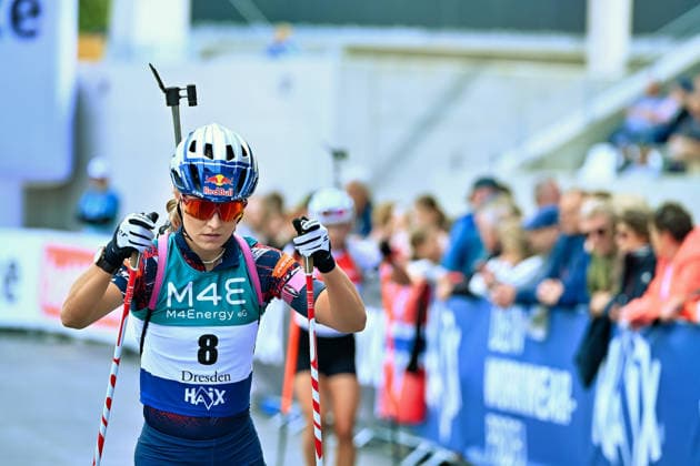 Anna Gandler (Oesterreich) M4Energy City Biathlon Dresden 2026, 23.08.2026 M4Energy City Biathlon Dresden 2026, 23.08.2026 Dresden *** Anna Gandler, Austria, M4Energy City Biathlon Dresden 2026, August 23, 2026, M4Energy City Biathlon Dresden 2026, August 23, 2026, Dresden Copyright: xEibner-Pressefoto xHoepnerx EP_PHR