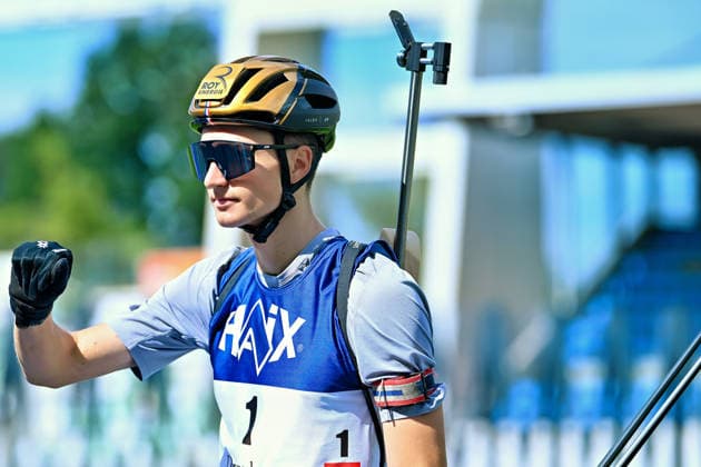 Eric Perrot (Frankreich) M4Energy City Biathlon Dresden 2026, 23.08.2026 M4Energy City Biathlon Dresden 2026, 23.08.2026 Dresden *** Eric Perrot, France, M4Energy City Biathlon Dresden 2026, August 23, 2026, M4Energy City Biathlon Dresden 2026, August 23, 2026, Dresden Copyright: xEibner-Pressefoto xHoepnerx EP_PHR