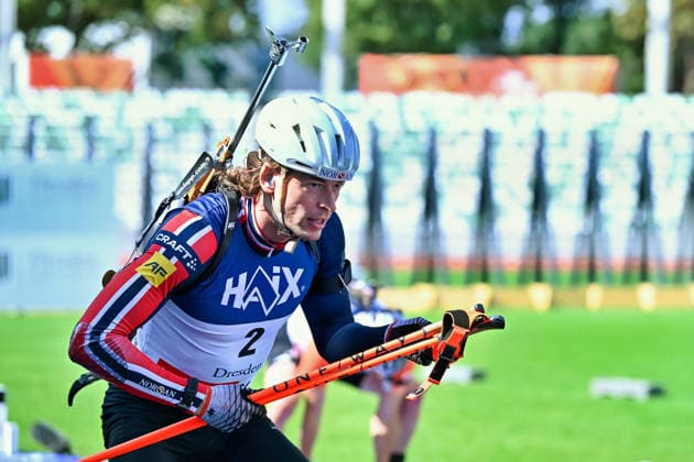 Sturla Holm Laegreid (Norwegen) M4Energy City Biathlon Dresden 2026, 23.08.2026 M4Energy City Biathlon Dresden 2026, 23.08.2026 Dresden *** Sturla Holm Laegreid, Norway, M4Energy City Biathlon Dresden 2026, August 23, 2026, M4Energy City Biathlon Dresden 2026, August 23, 2026, Dresden Copyright: xEibner-Pressefoto xHoepnerx EP_PHR