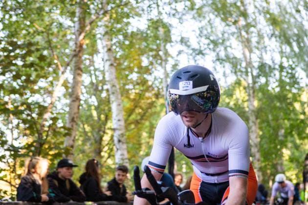 More than 2,600 athletes compete in inaugural IRONMAN 70.3 Leipzig LEIPZIG, GERMANY AUGUST 23, 2026: Athletes compete in the inaugural IRONMAN 70.3 Leipzig in Leipzig, Germany, on August 23, 2026, marking the first edition of the middle-distance triathlon held in the city. More than 2,600 athletes from Germany and abroad took part in the event, which combines swimming, cycling and running, as spectators gathered along the course to watch the competition. Leipzig Saxony Germany Copyright: x xMariaxCastrox xJNAxPressx