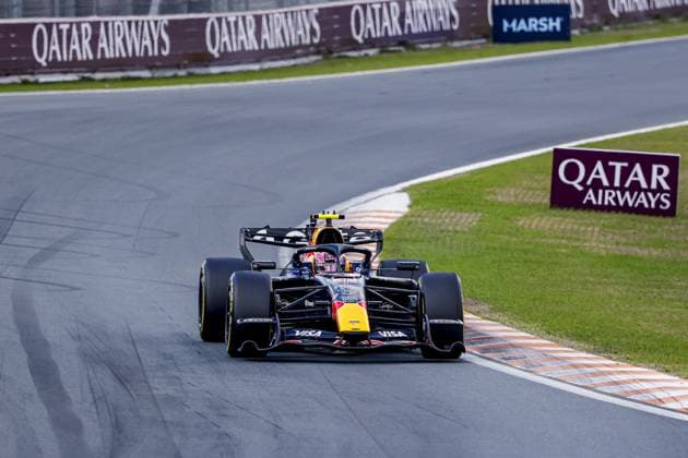ZANDVOORT - Liam Lawson from New Zealand and driver for Oracle Red Bull Racing during the Formula 1 Heineken Dutch Grand Prix at Circuit Zandvoort on August 23, 2026 in Zandvoort, the Netherlands. MARCEL TER BALS ANP xVIxANPxSportx xMarcelxterxBalsxIVx 566107681 originalFilename: 566107681.jpg