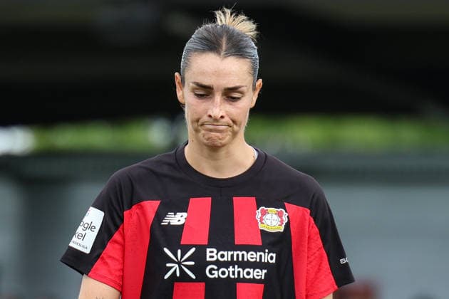Deutschland: Fußball Google Pixel Frauen-Bundesliga 2026 - 2027, 1. Spieltag - RB Leipzig gegen Bayer 04 Leverkusen, Trainingszentrum von RB Leipzig (Leipzig): Selina Ostermeier (Bayer 04 Leverkusen Frauen, 2) Freisteller *** Germany Soccer Google Pixel Women s Bundesliga 2026 2027, Matchday 1: RB Leipzig vs. Bayer 04 Leverkusen, RB Leipzig Training Center, Leipzig, Selina Ostermeier, Bayer 04 Leverkusen Women s Team, 2 cutouts Copyright: xLucasxWalterx