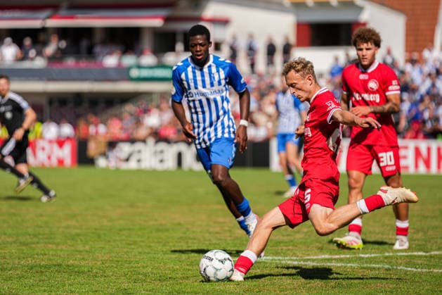 DFB-Pokal: Bahlinger SC vs 1. FC Magdeburg, 22.08.2026 Rico Wuttke (Bahlinger SC, 25) mit einem Befreiungsschlag DFB-Pokal: Bahlinger SC vs 1. FC Magdeburg, Kaiserstuhlstadion, 22.08.2026 DFB DFL REGULATIONS PROHIBIT ANY USE OF PHOTOGRAPHS AS IMAGE SEQUENCES AND OR QUASI-VIDEO. *** DFB Cup: Bahlinger SC vs. 1 FC Magdeburg, August 22, 2026; Rico Wuttke, Bahlinger SC, 25, scores the game-winning goal; DFB Cup: Bahlinger SC vs. 1 FC Magdeburg, Kaiserstuhlstadion, August 22, 2026 DFB and DFL regulations prohibit any use of photographs as image sequences and or quasi-video Copyright: xBEAUTIFULxSPORTS Boscox