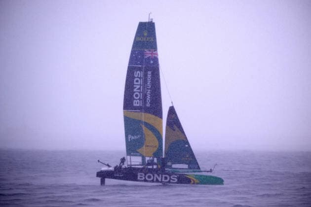 GER, Sail GP, Rockwool Germany Sail Grand Prix, Sassnitz, 22.-23.08.2026, Deutschland, Samstag, 23.08.2026, Renntag 2, BONDS FLYING ROOS - Sail GP Team - Australia; Driver - Tom Slingsby, GER, Sail GP, Rockwool Germany Sail Grand Prix, Sassnitz, 22.-23.08.2026, Deutschland, Samstag, 23.08.2026, Renntag 2, *** GER, Sail GP, Rockwool Germany Sail Grand Prix, Sassnitz, August 22–23, 2026, Germany, Saturday, August 23, 2026, Race Day 2, BONDS FLYING ROOS Sail GP Team Australia Driver Tom Slingsby, GER, Sail GP, Rockwool Germany Sail Grand Prix, Sassnitz, August 22–23, 2026, Germany, Saturday, August 23, 2026, Race Day 2, Copyright: xClaudiusxRauchx