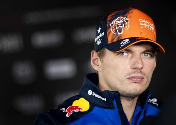 ZANDVOORT - Max Verstappen (Red Bull Racing) speaks to the press during the F1 Dutch Grand Prix at the Zandvoort Circuit. REMKO DE WAAL ANP xVIxANPxSportx xxANPxIVx 566108249 originalFilename: 566108249.jpg