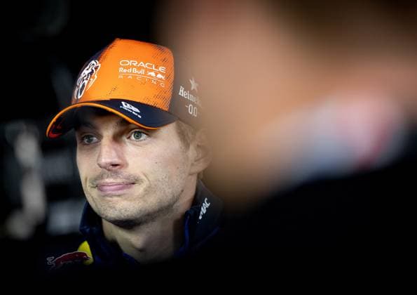 ZANDVOORT - Max Verstappen (Red Bull Racing) speaks to the press during the F1 Dutch Grand Prix at the Zandvoort Circuit. REMKO DE WAAL ANP xVIxANPxSportx xxANPxIVx 566108368 originalFilename: 566108368.jpg