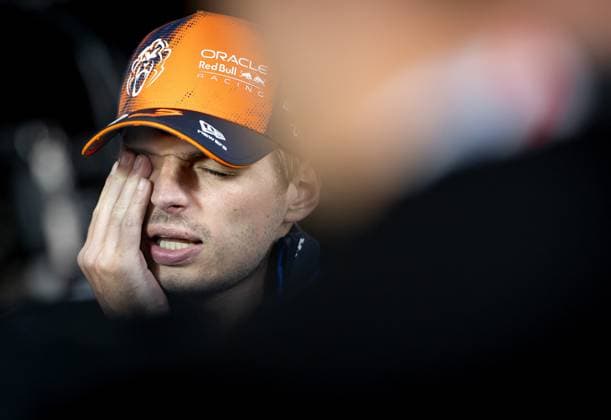 ZANDVOORT - Max Verstappen (Red Bull Racing) speaks to the press during the F1 Dutch Grand Prix at the Zandvoort Circuit. REMKO DE WAAL ANP xVIxANPxSportx xxANPxIVx 566108374 originalFilename: 566108374.jpg