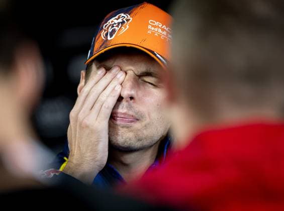ZANDVOORT - Max Verstappen (Red Bull Racing) speaks to the press during the F1 Dutch Grand Prix at the Zandvoort Circuit. REMKO DE WAAL ANP xVIxANPxSportx xxANPxIVx 566108470 originalFilename: 566108470.jpg
