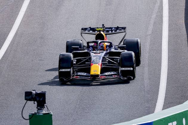 ZANDVOORT - Liam Lawson from New Zealand and driver for Oracle Red Bull Racing during the Formula 1 Heineken Dutch Grand Prix at Circuit Zandvoort on August 23, 2026 in Zandvoort, the Netherlands. MARCEL TER BALS ANP xVIxANPxSportx xMarcelxterxBalsxIVx 566108605 originalFilename: 566108605.jpg