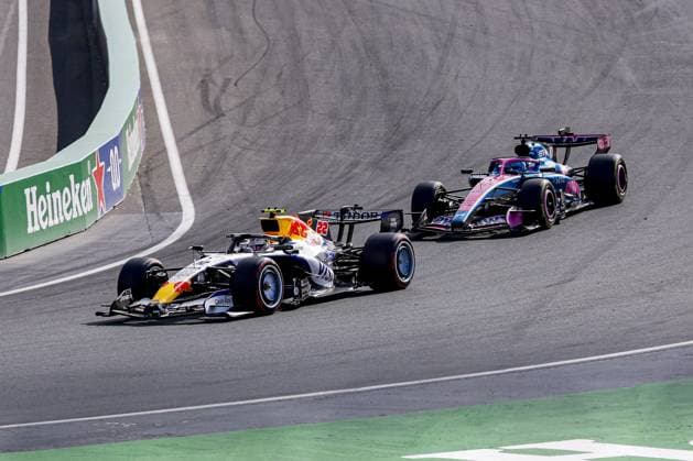 ZANDVOORT - Yuki Tsunoda from Japan and driver for Visa Cash App Racing Bulls Formula 1 Team, Pierre Gasly from France and driver for BWT Alpine Formula 1 Team during the Formula 1 Heineken Dutch Grand Prix at Circuit Zandvoort on August 23, 2026 in Zandvoort, the Netherlands. MARCEL TER BALS ANP xVIxANPxSportx xMarcelxterxBalsxIVx 566108676 originalFilename: 566108676.jpg