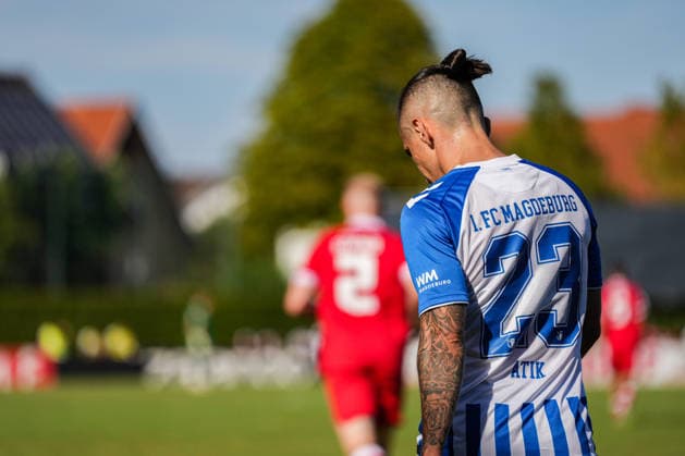 DFB-Pokal: Bahlinger SC vs 1. FC Magdeburg, 22.08.2026 BarÄ±Åü Atik (1. FC Magdeburg, 23) mit dem Kopf nach unten DFB-Pokal: Bahlinger SC vs 1. FC Magdeburg, Kaiserstuhlstadion, 22.08.2026 DFB DFL REGULATIONS PROHIBIT ANY USE OF PHOTOGRAPHS AS IMAGE SEQUENCES AND OR QUASI-VIDEO. *** DFB Cup: Bahlinger SC vs. 1. FC Magdeburg, August 22, 2026; Baris Atik, 1. FC Magdeburg, 23, with his head down; DFB Cup: Bahlinger SC vs. 1. FC Magdeburg, Kaiserstuhlstadion, August 22, 2026 DFB and DFL regulations prohibit any use of photographs as image sequences and or quasi-video Copyright: xBEAUTIFULxSPORTS Boscox