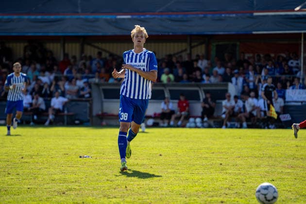 23.08.2026, xdaymx, Fussball DFB Pokal 1.Runde, Bahlinger SC - 1.FC Magdeburg. Hyryläinen, Luka-Michael (Magdeburg). (DFL DFB REGULATIONS PROHIBIT ANY USE OF PHOTOGRAPHS as IMAGE SEQUENCES and or QUASI-VIDEO) Bahlingen *** August 23, 2026, xdaymx, Soccer, DFB Cup First Round, Bahlinger SC 1 vs. FC Magdeburg Hyryläinen, Luka Michael Magdeburg. DFL and DFB regulations prohibit any use of photographs as image sequences and or quasi-video. Bahlingen