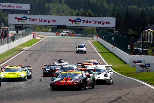 AUTO - ELMS - 4 HOURS OF SPA-FRANCORCHAMPS 2026 50 TOLEDO Custodio (usa), WADOUX Lilou (fra), AGOSTINI Riccardo (ita), Richard Mille AF Corse, Ferrari 296 LMGT3 Evo, LMGT3, action during the 4 Hours of Spa-Francorchamps, 4th round of the 2026 European Le Mans Series on the Circuit de Spa-Francorchamps from August 21 to 23, 2026 in Stavelot, Belgium - StavelotBelgium  Copyright: xFabrizioxBoldonix