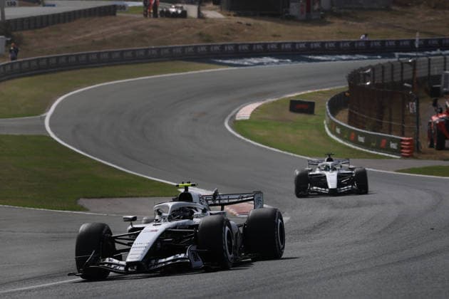 F1 - DUTCH GRAND PRIX 2026 77 BOTTAS Valtteri (fin), Cadillac F1 Team MAC-26, action during the Formula 1 Dutch Grand Prix 2026, 12th round of the 2026 Formula One World Championship, WM, Weltmeisterschaft from August 21 to 23, 2026 on the Circuit Zandvoort, in Zandvoort, Netherlands - ZandvoortNetherlands  Copyright: xDPPIx