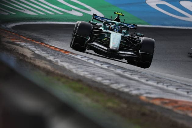 F1 - DUTCH GRAND PRIX 2026 14 ALONSO Fernando (spa), Aston Martin F1 Team AMR26, action during the Formula 1 Dutch Grand Prix 2026, 12th round of the 2026 Formula One World Championship, WM, Weltmeisterschaft from August 21 to 23, 2026 on the Circuit Zandvoort, in Zandvoort, Netherlands - ZandvoortNetherlands  Copyright: xDPPIx