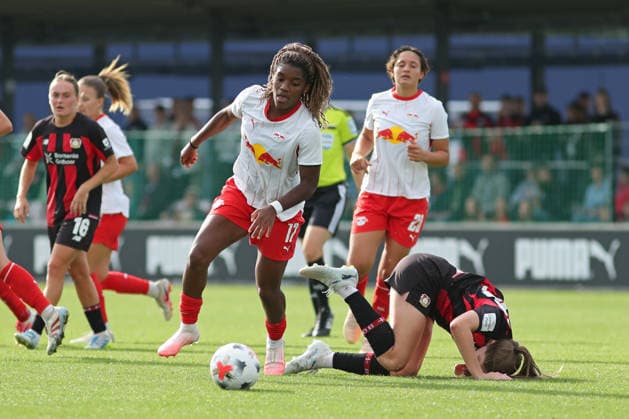 Google Pixel Frauen-Bundesliga, RB Leipzig - Bayer Leverkusen; 23.08.2026 Delice Boboy (17, RB Leipzig). Fußball, Google Pixel Frauen-Bundesliga, Saison 2026 2027, 1. Spieltag: RB Leipzig vs. Bayer 04 Leverkusen am 23.08.2026, Trainingszentrum Cottaweg, Leipzig. DFB REGULATIONS PROHIBIT ANY USE OF PHOTOGRAPHS AS IMAGE SEQUENCES AND OR QUASI-VIDEO. *** Google Pixel Women s Bundesliga, RB Leipzig vs. Bayer Leverkusen, August 23, 2026, Delice Boboy 17, RB Leipzig Soccer, Google Pixel Women s Bundesliga, 2026–2027 Season, Matchday 1: RB Leipzig vs. Bayer 04 Leverkusen on August 23, 2026, Cottaweg Training Center, Leipzig. DFB REGULATIONS PROHIBIT ANY USE OF PHOTOGRAPHS AS IMAGE SEQUENCES AND OR QUASI-VIDEO Copyright: xBEAUTIFULxSPORTS JanxKaeferx