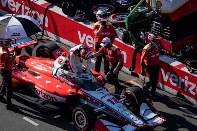 Freedom 250 Grand Prix in DC David Malukas ( 12) of Team Penske prepares on pitlane for the Freedom 250 Grand Prix in Washington, DC, USA, on Sunday, August 23, 2026. The 250 mile race consists of 147 laps of the 1.7 mile, 7 turn course and will be the first ever NTT IndyCar, Indy Car, IRL, USA Series race held in the nation’s capital. Credit: Andrew Thomas CNP Washington District of Columbia United States of America EDITORIAL USE ONLY Copyright: xx _DSC8047 AndrewxThomasx-xCNPx cnpphotos339544