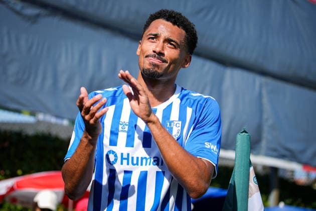 Deutschland, Fußball, DFB-Pokal, Saison 2026 2027, 1. Hauptrunde, Bahlinger SC vs. 1. FC Magdeburg, Kaiserstuhlstadion (Bahlingen am Kaiserstuhl): Emmanuel Iyoha (1. FC Magdeburg, 8) Bahlingen Kaiserstuhlstadion Baden-Württemberg Deutschland *** Germany, Soccer, DFB Cup, 2026–2027 Season, 1st Round, Bahlinger SC vs. 1. FC Magdeburg, Kaiserstuhlstadion, Bahlingen am Kaiserstuhl, Emmanuel Iyoha (1. FC Magdeburg), 8, Bahlingen, Kaiserstuhlstadion, Baden-Württemberg, Germany Copyright: xFINLEYxMÖRCHx