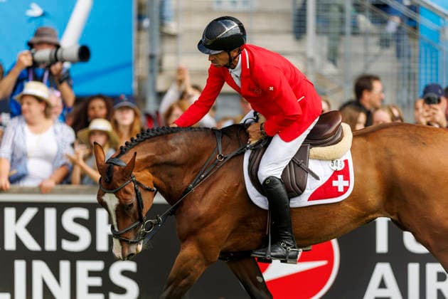 AACHEN - FEI World Championships 2026, AACHEN - FEI World Championships 2026 GUERDAT Steve (SUI), Dynamix de Belheme FEI Jumping World Championship, WM, Weltmeisterschaft Third Competition Individual Final Aachen, Reitstadion Soers 23. August 2026 - *** AACHEN FEI World Championships 2026, AACHEN FEI World Championships 2026 GUERDAT Steve SUI, Dynamix de Belheme FEI Jumping World Championship Third Competition Individual Final Aachen, Reitstadion Soers, August 23, 2026